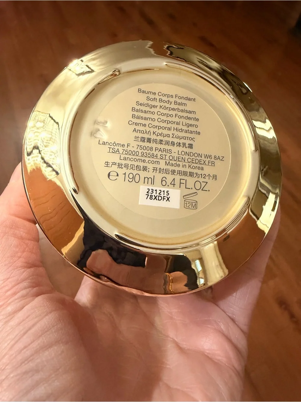 Lancome Absolue Soft BLancome Absolue Soft Body Balm with Perpetual Rose Extract